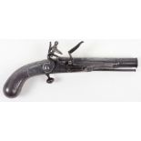 Small All Steel Scottish Flintlock Pistol