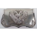 Fine Austro Hungarian Officers Shoulder Belt Pouch