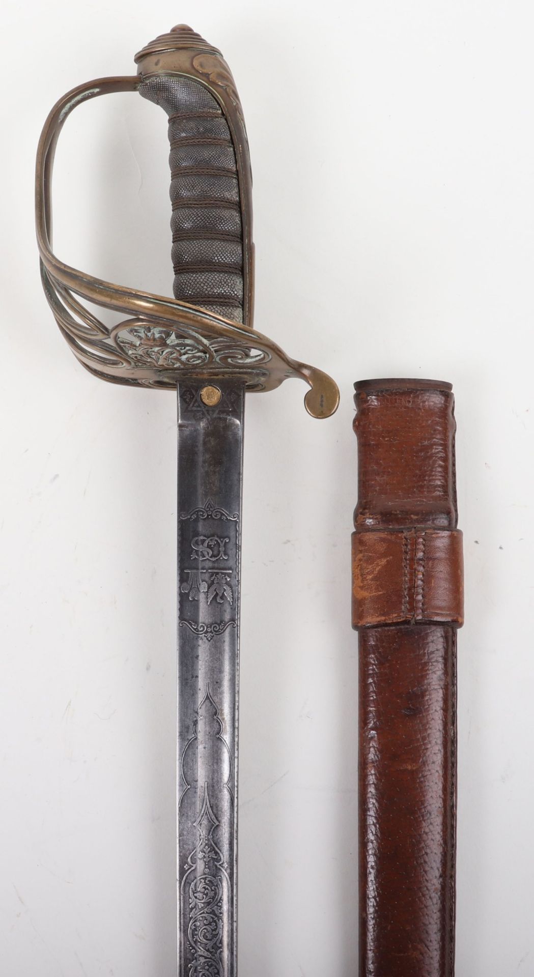 Victorian 1845 Pattern Infantry Officers Sword, Blade by Henry Wilkinson
