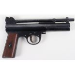 .177” Webley Mark I Barrel Cocking Air Pistol No. 44961