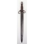Unusual 17th Century Italian or Spanish Main Gauche Dagger