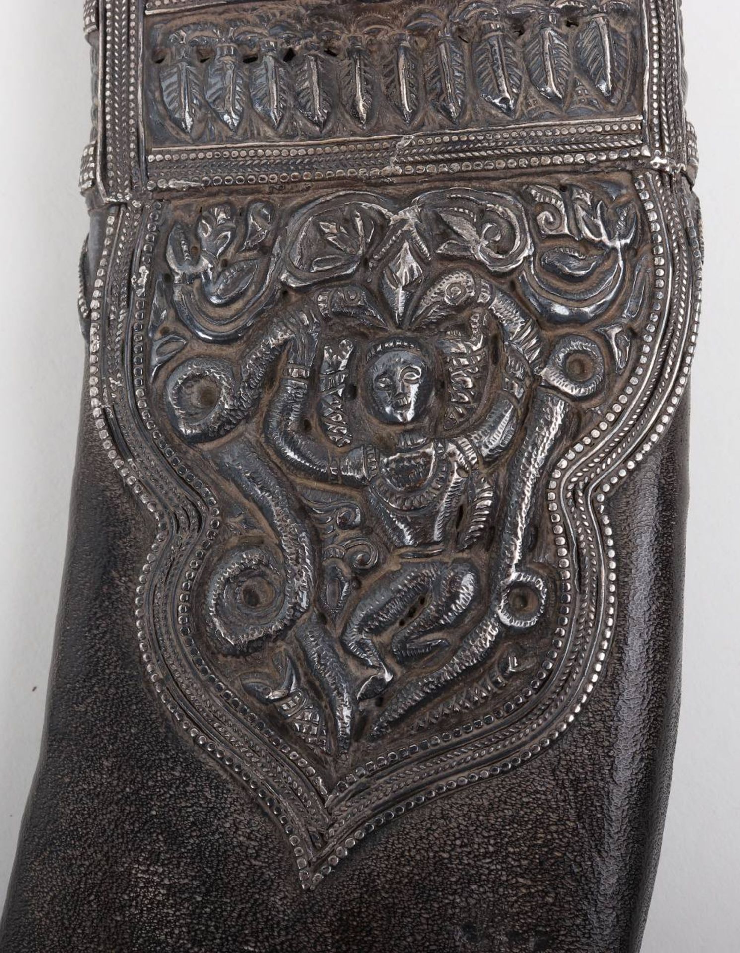 Good Silver Mounted Nepalese Kukri, 19th Century - Image 2 of 9