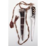 ^ Large North Indian Dagger Pesh Kabz, 19th Century