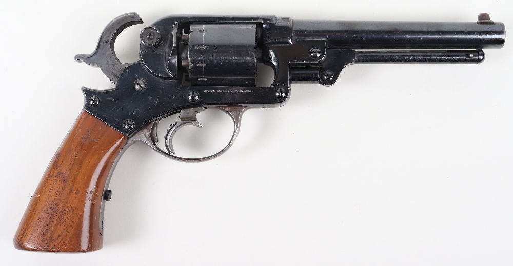 6 Shot Starr Arms Co. Single Action Army Percussion Revolver No. 3546