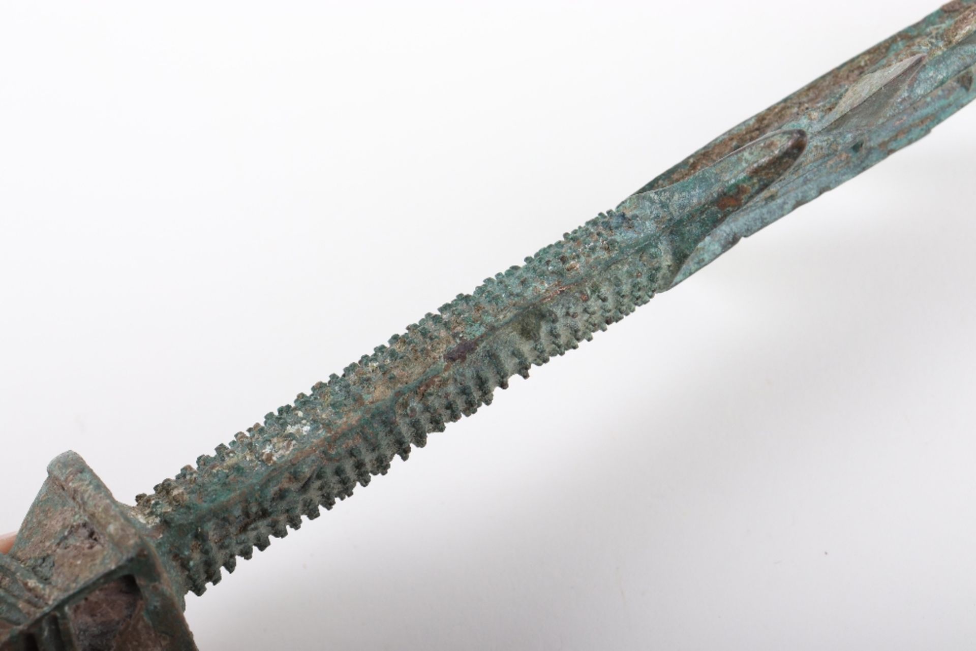 Good Quality Southern Chinese (Yunnan/Sichuan) Bronze Sword Hilt, Late Warring States to Early Han P - Image 7 of 7