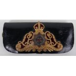 Fine Officers Black Patent Leather Shoulder Belt Pouch of The Life Guards