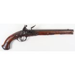 Continental Flintlock Holster Pistol c.1740