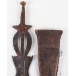 African Ngbandi Tribe Sword