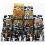 Quantity of 2006 Hasbro Star Wars “The Saga Collection” sealed carded figures