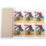 Six Corgi Juniors E75 Amazing Spider-Man Spidercopters with outer Trade Box