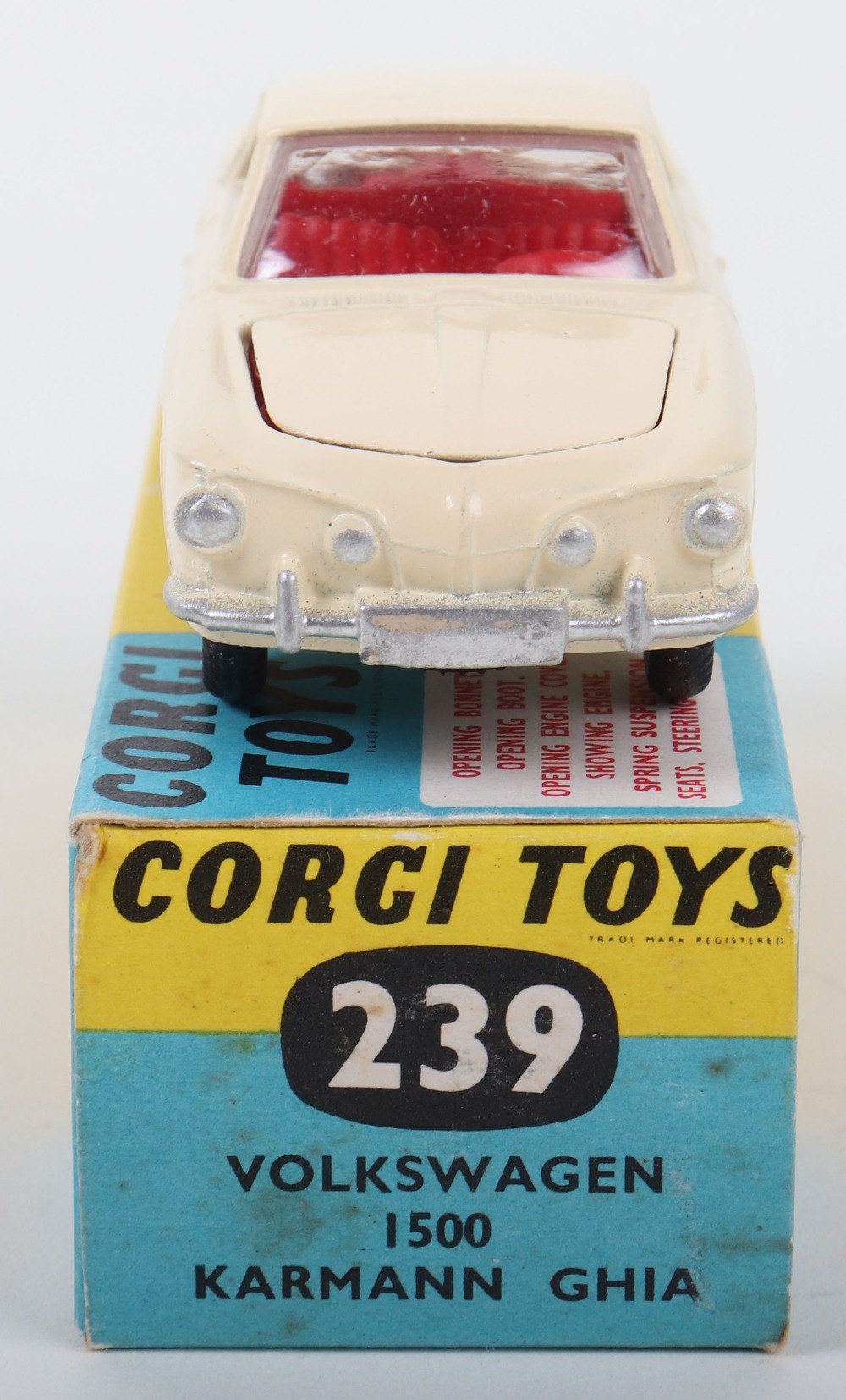 Corgi Toys 239 Volkswagen 1500 Karmann Ghia - Image 3 of 5