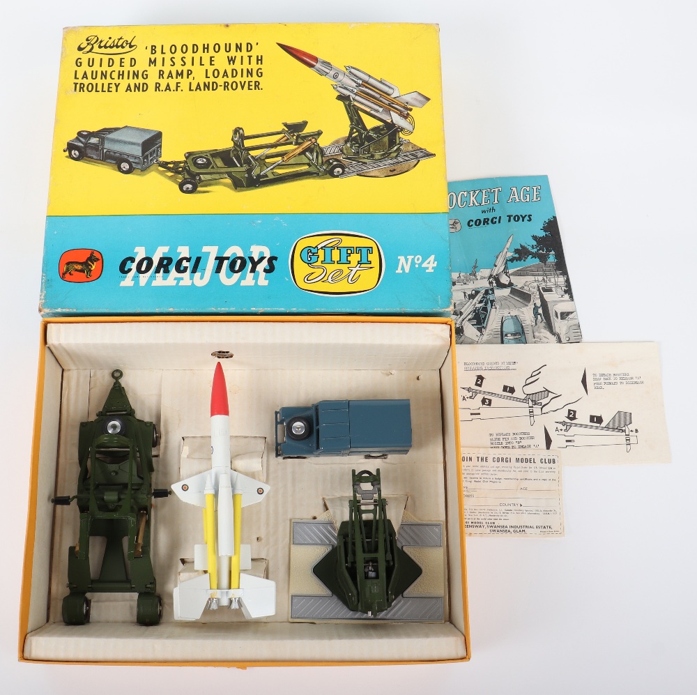 Corgi Major Toys Gift Set No 4 Bristol ‘Bloodhound’ guided missile with launching Ramp, Loading Trol - Image 7 of 8