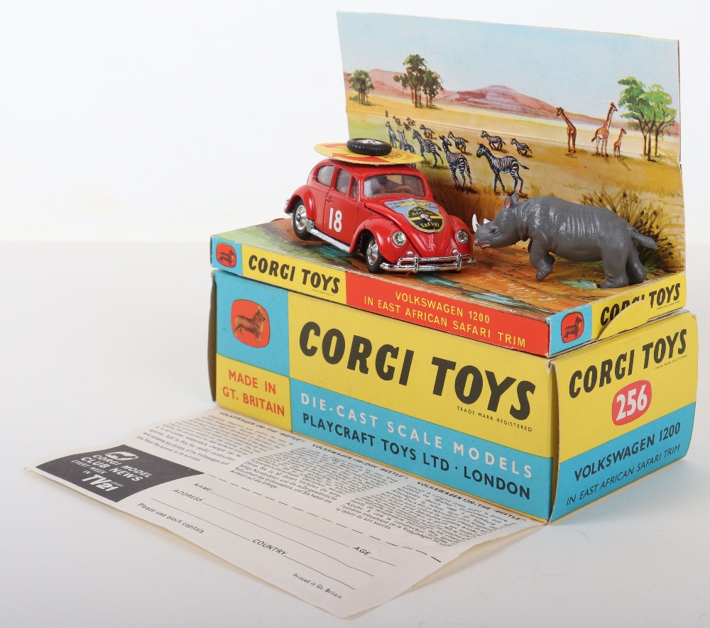 Corgi Toys 256 Volkswagen 1200 in East African Safari Trim - Image 5 of 8