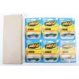 Six Corgi Juniors Whizzwheels 32 Lotus Europa, with outer Trade Box