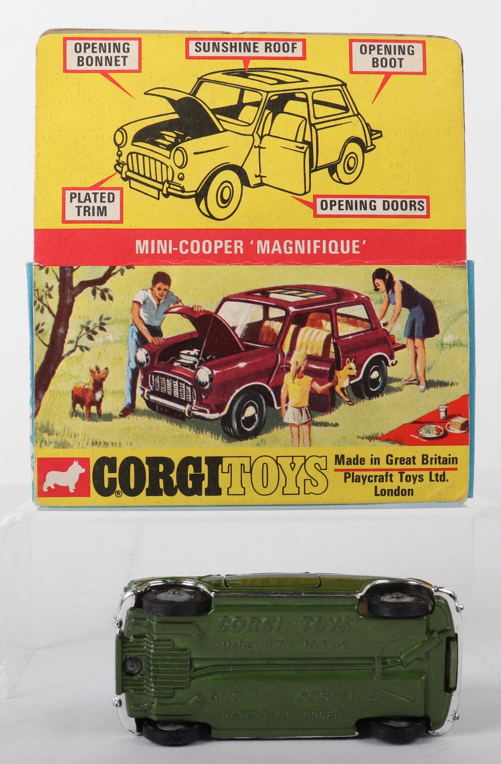 Corgi Toys 334 Mini Cooper ‘Magnifique - Image 4 of 6