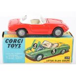 Corgi Toys 319 Lotus Elan Coupe with detachable chassis
