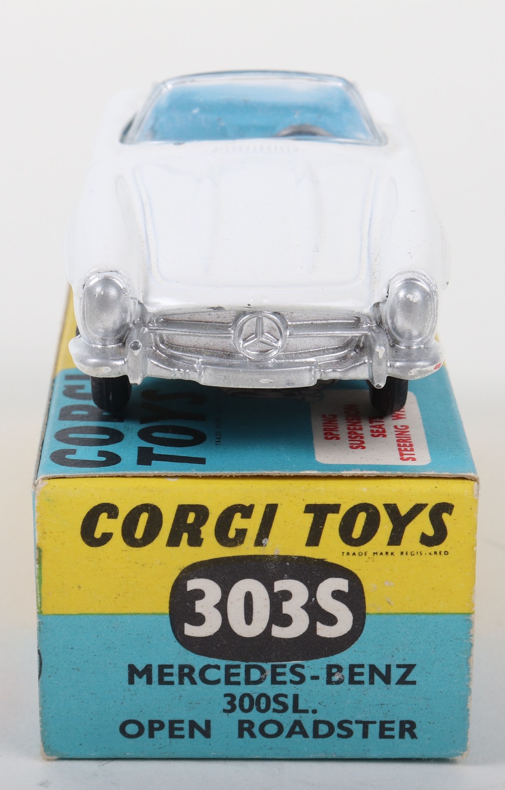 Scarce Corgi Toys 303S Mercedes-Benz 300SL Open Roadster - Image 3 of 5