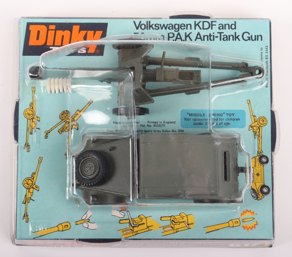 Solve DINKY TOYS - VOLKSWAGEN KDF AND 50mm P.A.K ANTI-TANK GUN jigsaw