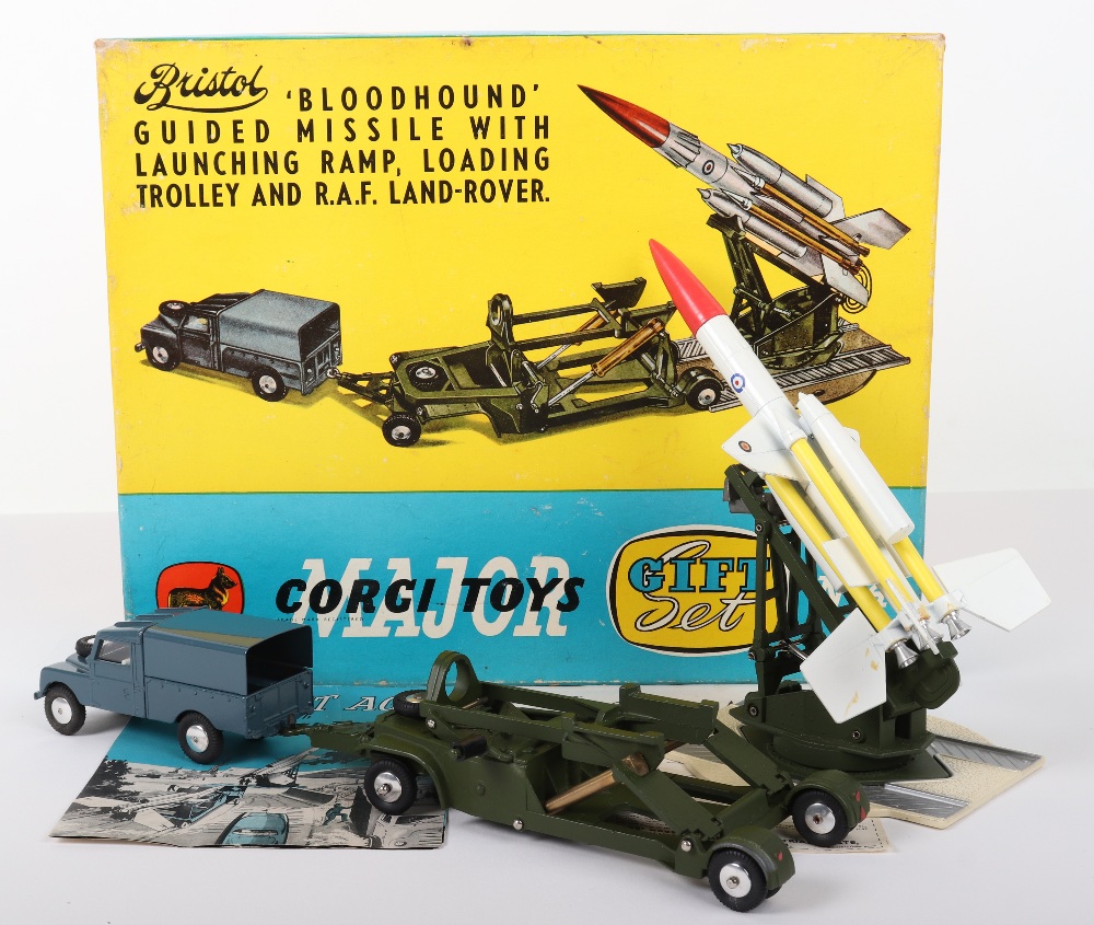 Corgi Major Toys Gift Set No 4 Bristol ‘Bloodhound’ guided missile with launching Ramp, Loading Trol - Image 3 of 8