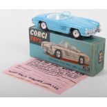 Corgi Toys 303 Mercedes-Benz 300SL Open Roadster