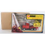 Corgi Major Toys 1154 Mack-Priestman Crane Truck,