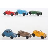 Six Dinky Toys 35 Series Models