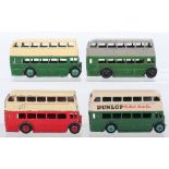 Four Dinky Toys 29c Buses