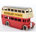 Dinky Toys (pre-war) 29c Double Decker bus ‘Dunlop Tyres’