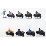 Dinky Toys Post-War Motorcyclists