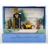 Dinky Toys Pre-War Set No.44 A.A. Hut Motorcycle Patrol and Guides