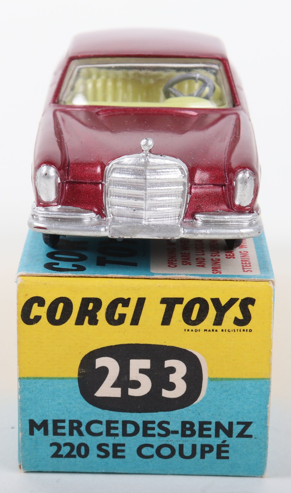 Corgi Toys 253 Mercedes Benz 220SE Coupe - Image 3 of 5