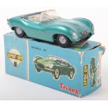 Tri-ang Spot On Model 107 Jaguar XKSS metallic green body