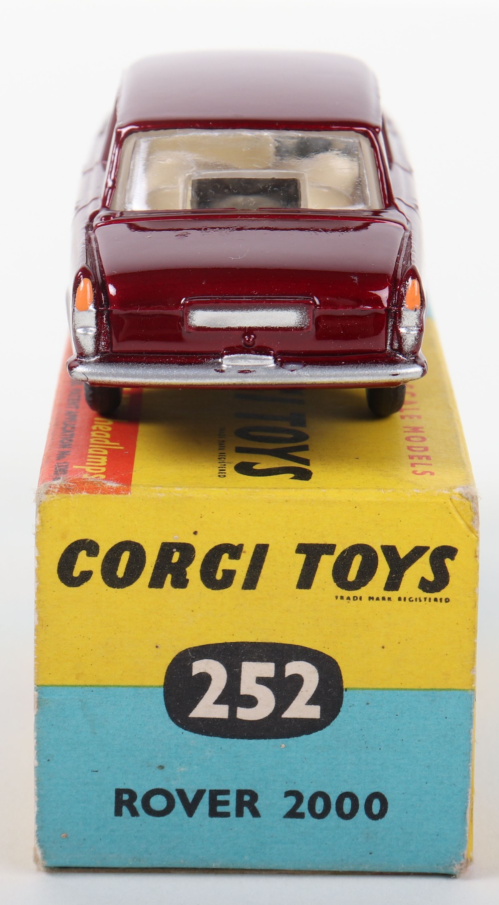 Scarce Corgi Toys 252 Rover 2000, with Trans-O-Lite headlamps - Image 4 of 5