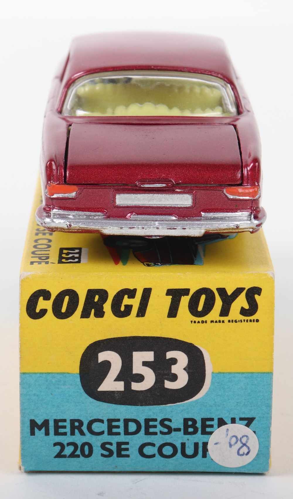 Corgi Toys 253 Mercedes Benz 220SE Coupe - Image 4 of 5