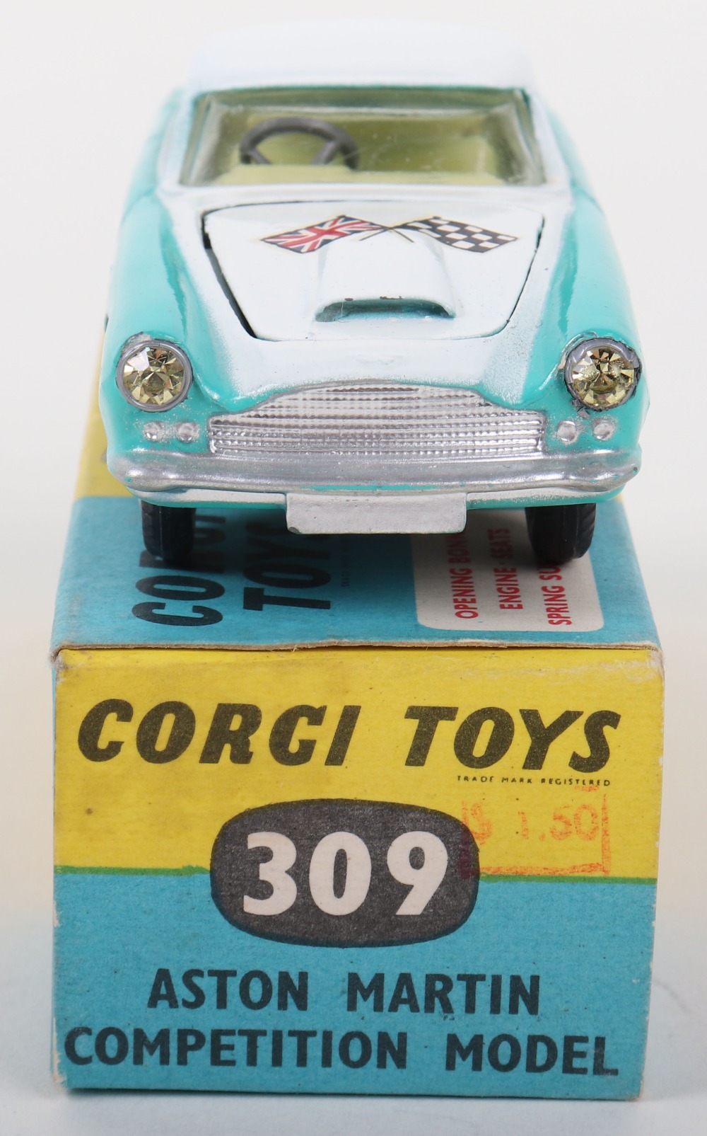 Corgi Toys 309 Aston Martin D.B.4. Competition Model - Image 3 of 5