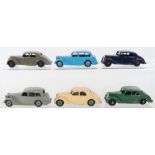 Dinky Toys 40a Riley Saloons and 40b Triumph 1800 Saloons