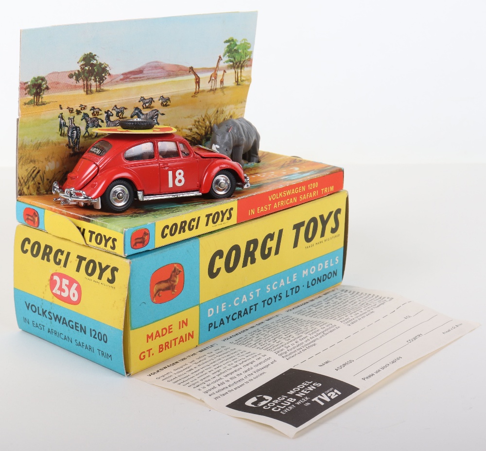 Corgi Toys 256 Volkswagen 1200 in East African Safari Trim - Image 4 of 8