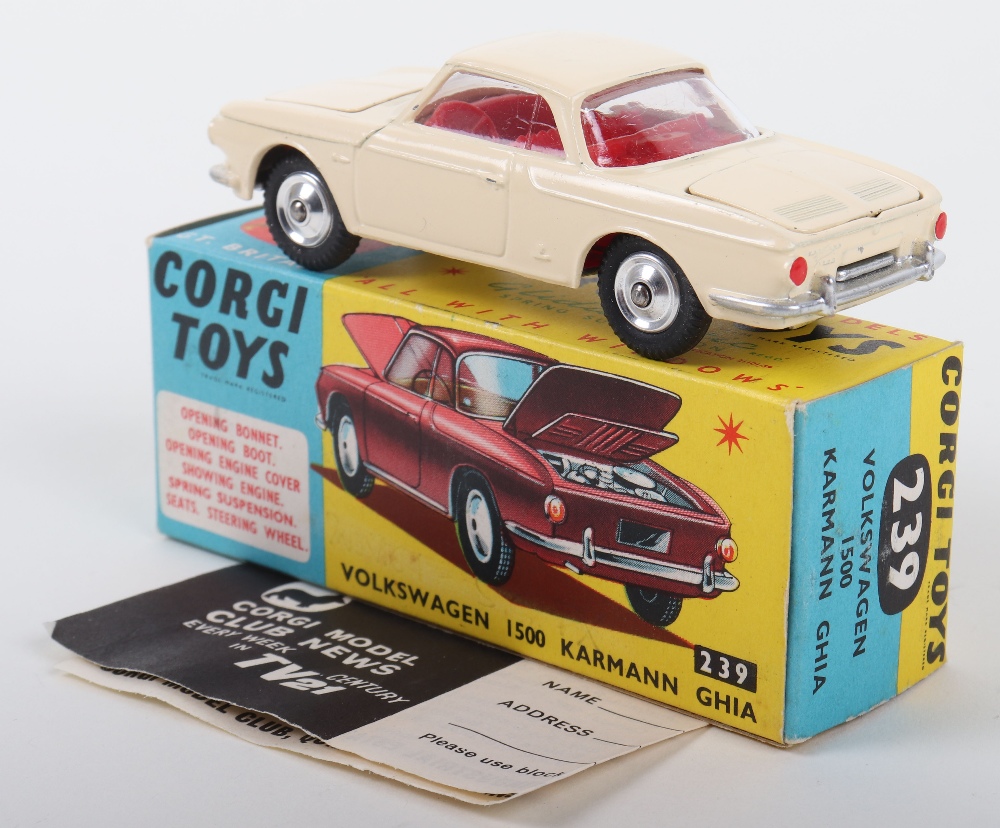 Corgi Toys 239 Volkswagen 1500 Karmann Ghia - Image 2 of 5