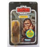 Kenner Star Wars The Empire Strikes Back Chewbacca, Vintage Original Carded Figure