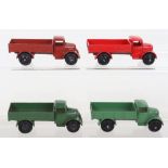 Four Dinky Toys Post War 22c Motor Truck