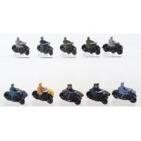 Dinky Toys Post-War Motorcyclists