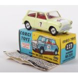 Corgi Toys 227 Morris Mini Cooper Competition Model