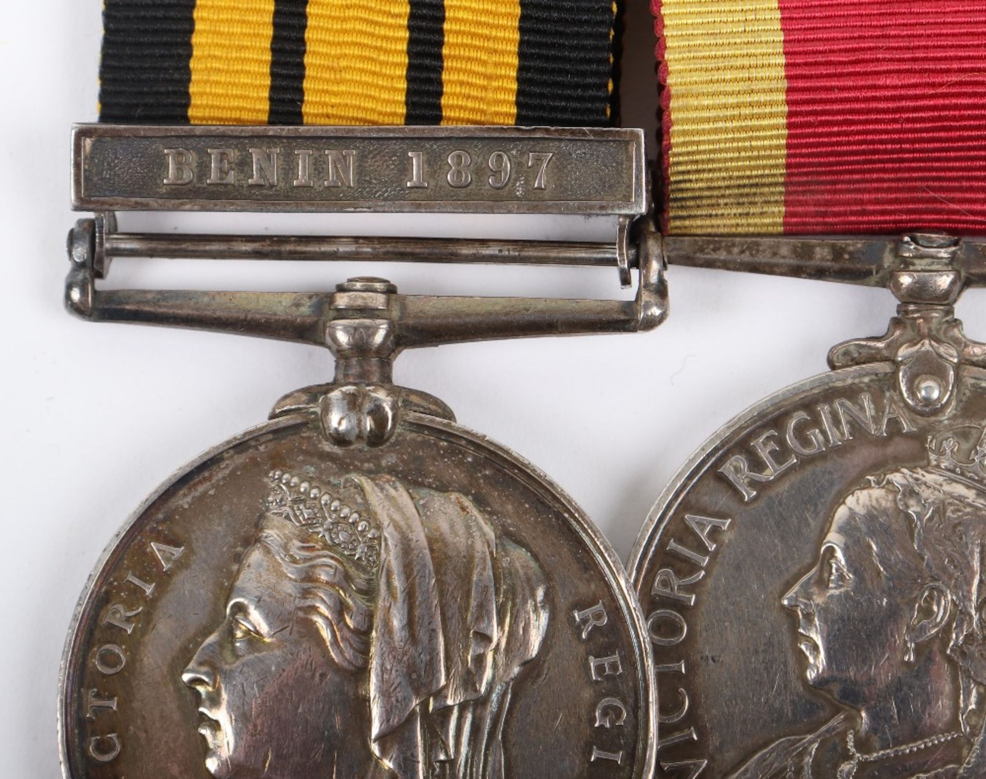 East West Africa, China 1900 and Great War Medal Group of Five Royal Navy - Image 2 of 12