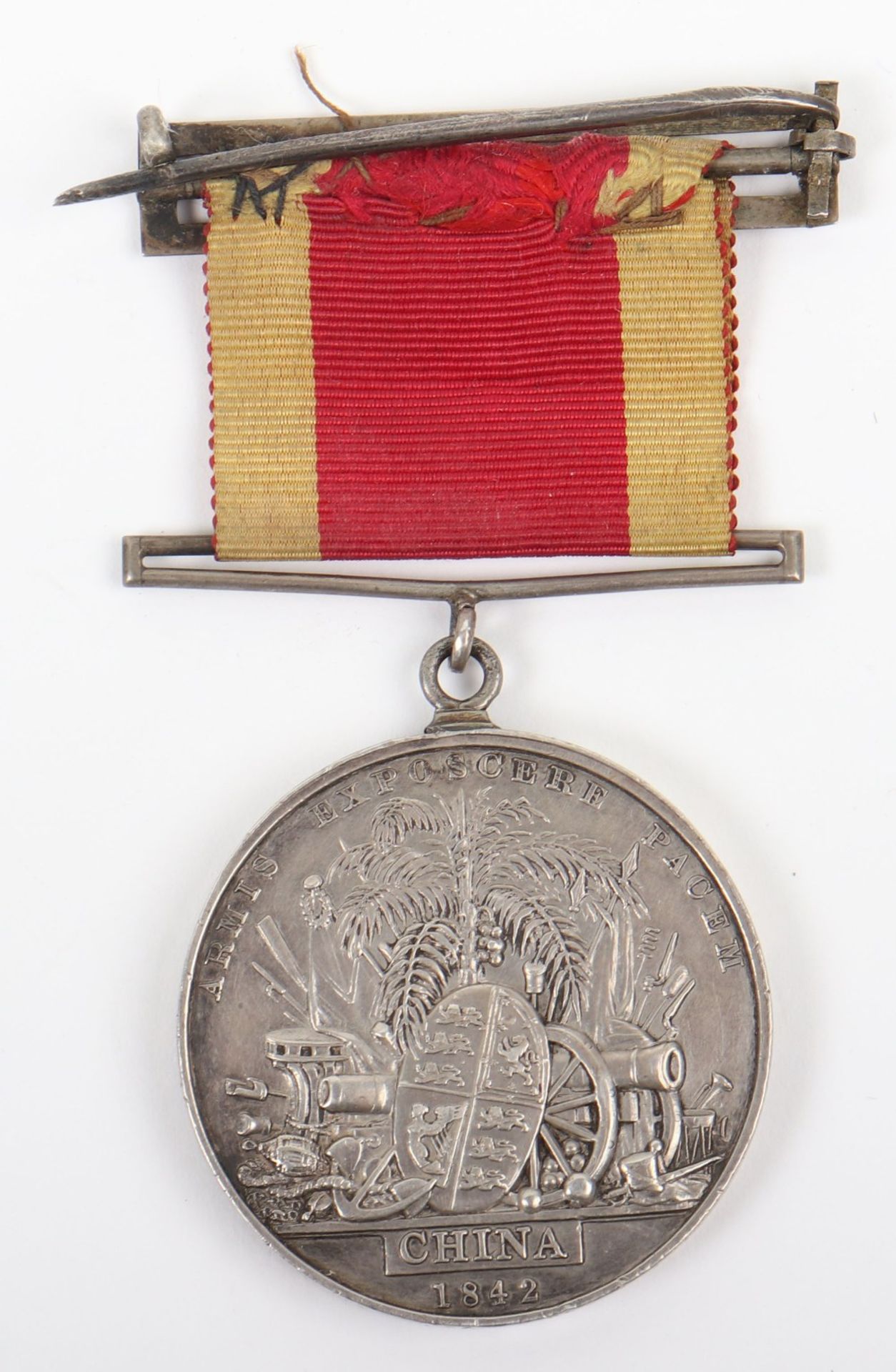 Victorian China 1842 War Medal Royal Marines - Image 4 of 5