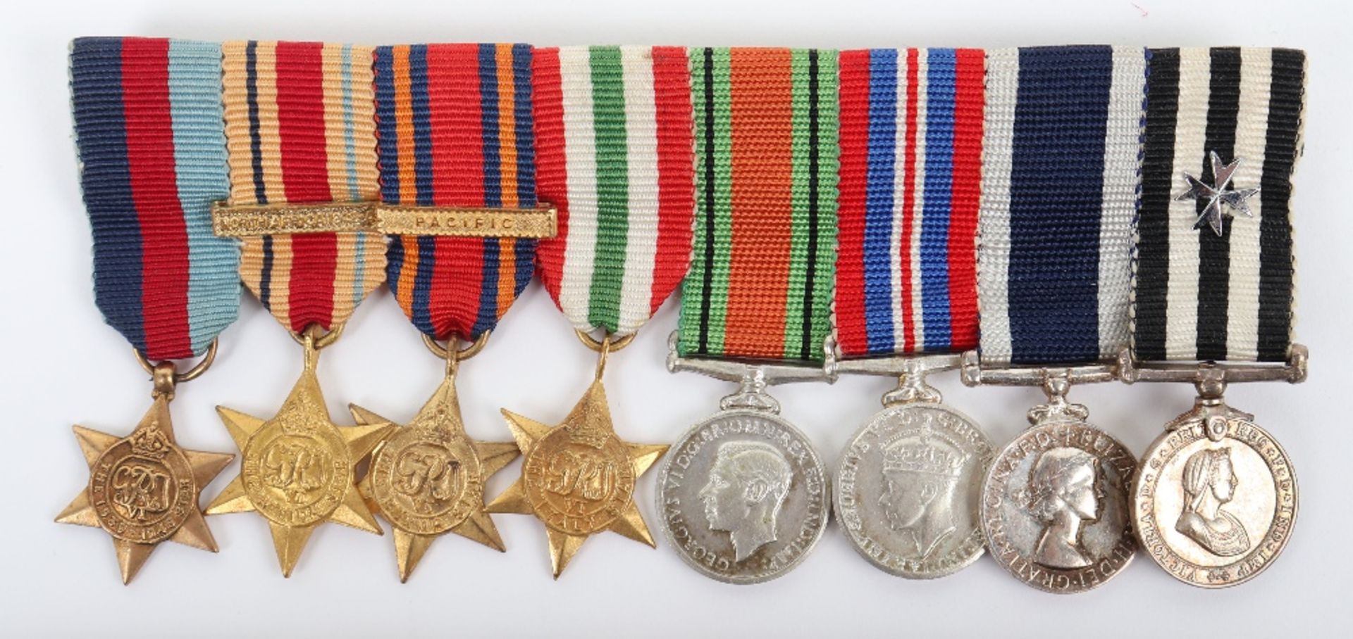 WW2 British Royal Navy and St Johns Ambulance Long Service Medal Group of Eight - Image 3 of 11