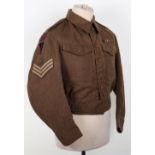 1945 Royal Marines Commando “Walking Out” Battle Dress Blouse