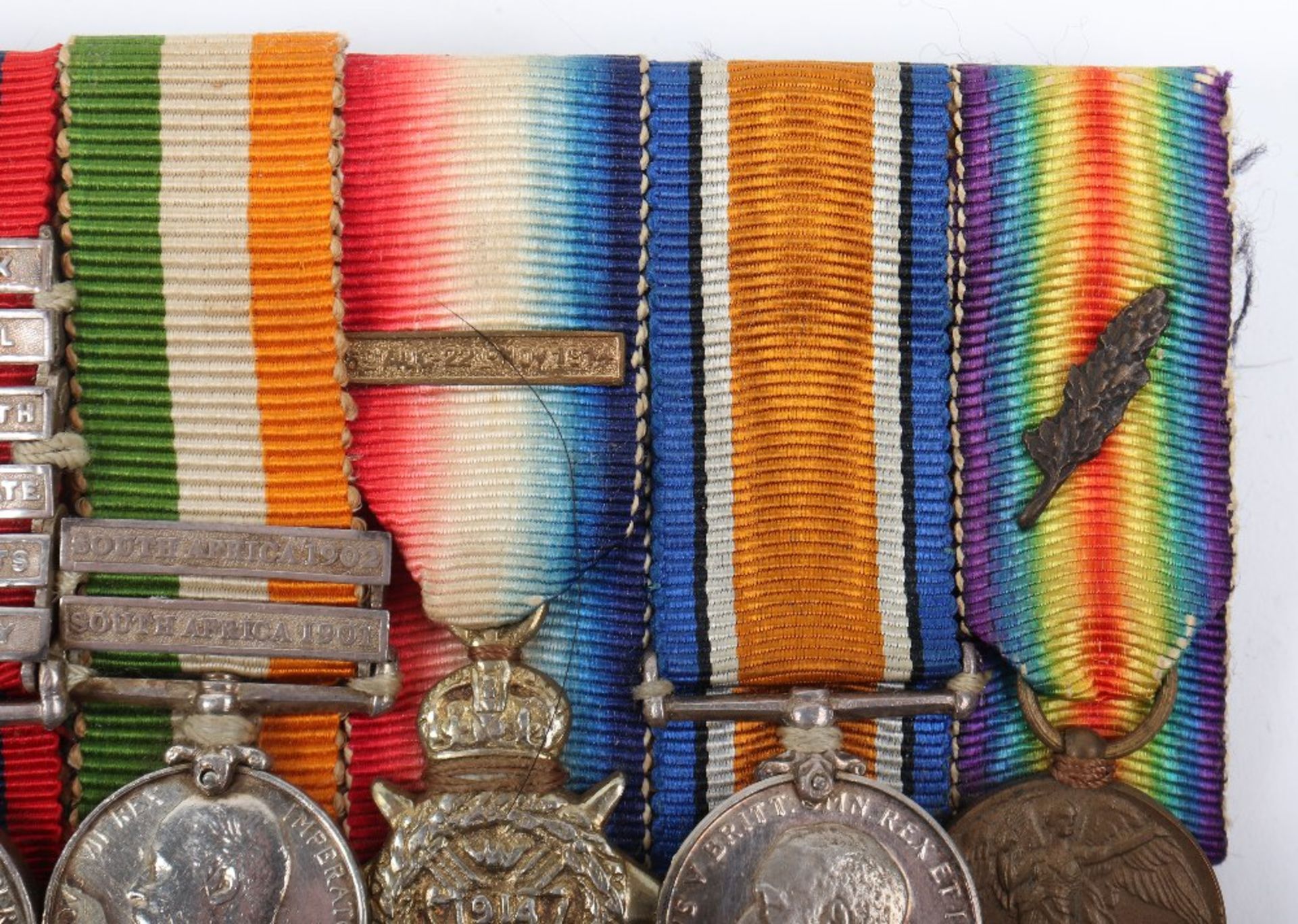 Great War & Boer War Distinguished Service Order (D.S.O) Medal Group of Six Royal Army Medical Corps - Image 8 of 17