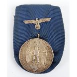 German Armed Forces 4 Year Long Service Medal Parade Court Mounted