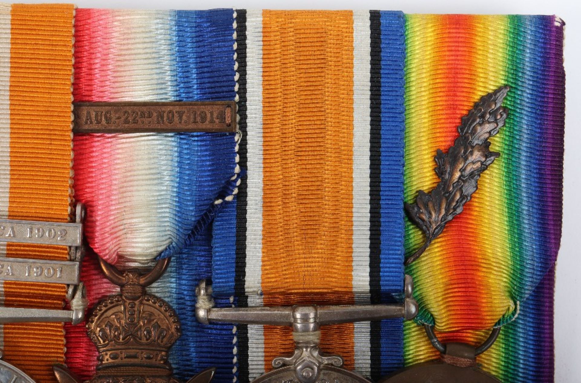 Great War & Boer War Distinguished Service Order (D.S.O) Medal Group of Six Royal Army Medical Corps - Image 5 of 17