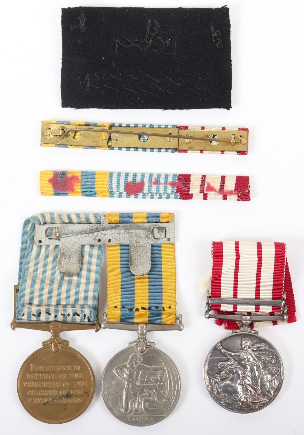 Royal Navy Korean War Medal Group of Three - Image 6 of 13